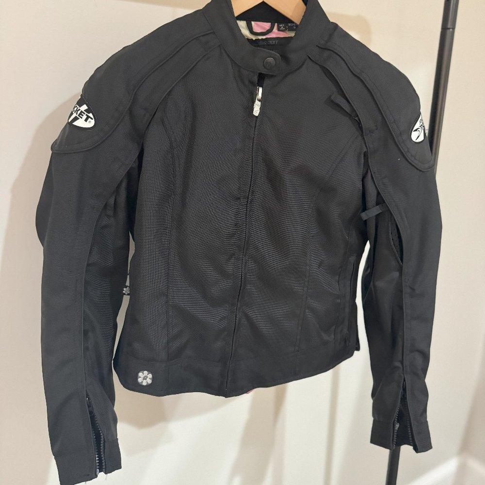 Joe Rocket Ladie's Vented Motorcyle Jacket (Sz S)